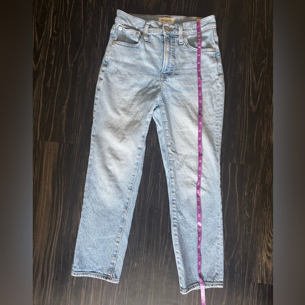 Madewell “The Perfect Vintage” Straight Leg Jeans